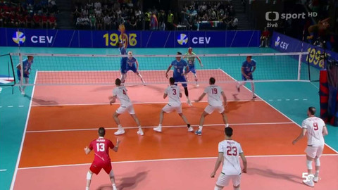 ME ve volejbalu mužů 2023 - Slovinsko - Bulharsko