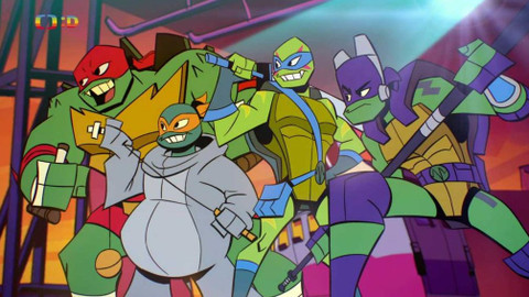 Vzestup Želv Ninja - Válka a pizza / Zpráva dne