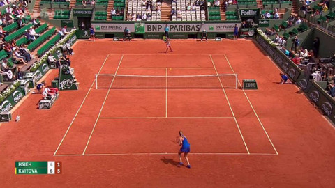 French Open 2016 - Su-Wei Hsieh - Petra Kvitová
