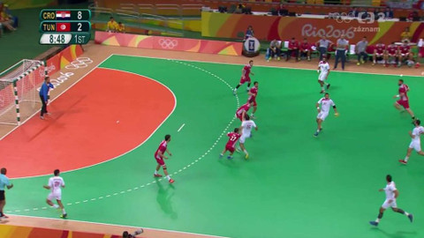 XXXI. letní olympijské hry 2016 Rio de Janeiro - Házená: Chorvatsko - Tunisko (muži)