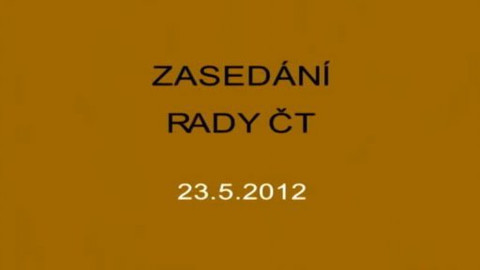 Jednání Rady České televize - 10. jednání Rady ČT v roce 2012