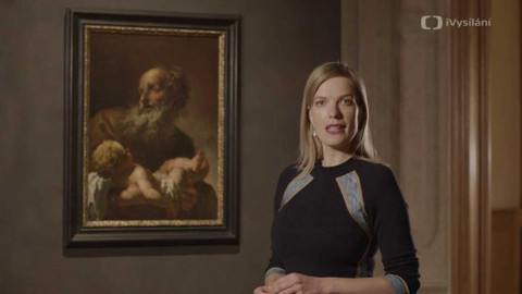 Křížem krážem Národní galerií Praha - Petr Brandl, Simeon s Ježíškem