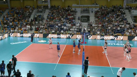 Zlatá evropská volejbalová liga - Francie - Chorvatsko