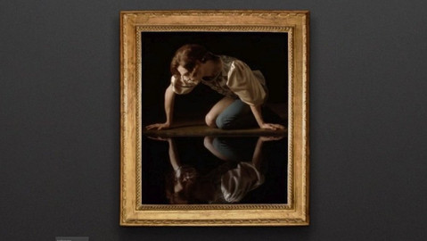 Úsměvná galerie - 3/3 Caravaggio – Narcis