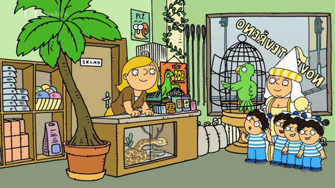 Čeština s Bílou paní - 8. Переполох у раю UA/CZ tit.