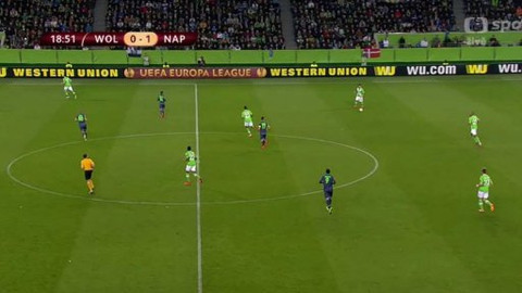 Evropská liga UEFA - VfL Wolfsburg - SSC Neapol