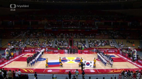MS v basketbalu 2019 Čína - Jižní Korea - Rusko