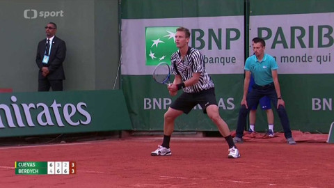 French Open 2016 - Pablo Cuevas - Tomáš Berdych