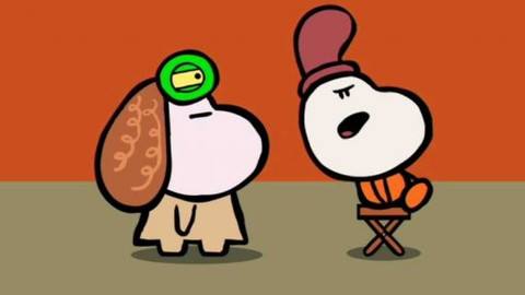 Minuta v muzeu - Socha krále Gbehanzina z Afriky