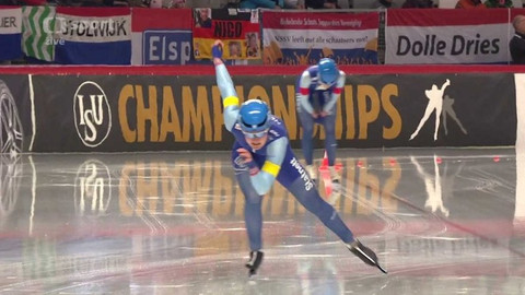 MS v rychlobruslení na jednotlivých tratích 2019 Německo - Závod družstev žen