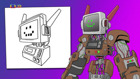 Kreslíme s Willem a jeho vypravěči - Retrobot
