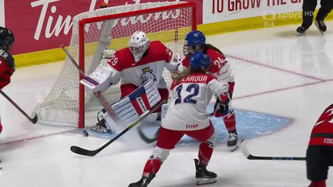 MS v ledním hokeji žen 2024 USA - Kanada - Česko