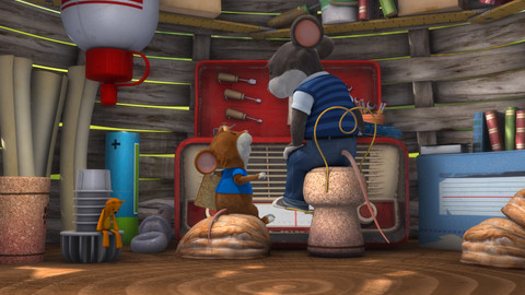 Myšák Tip - 21/52 V tatínkově království