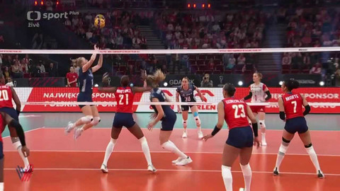 MS ve volejbalu žen 2022 Nizozemsko, Polsko - Polsko - Dominikánská republika