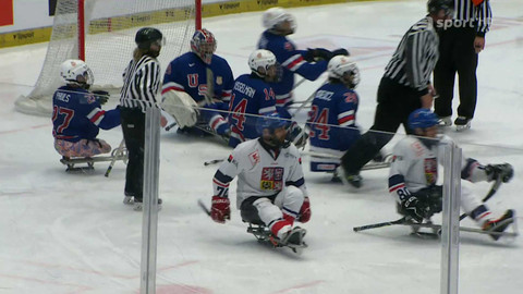 International Para Hockey Cup Ostrava - USA - Česko