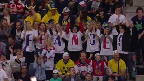 MS v ledním hokeji 2015 Česko - Švédsko - Francie