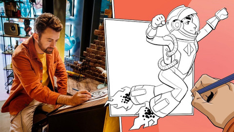 Kreslíme s Willem - 18/40 Kosmonaut