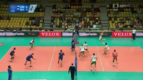 ME ve volejbalu mužů 2013 - Česko - Bulharsko