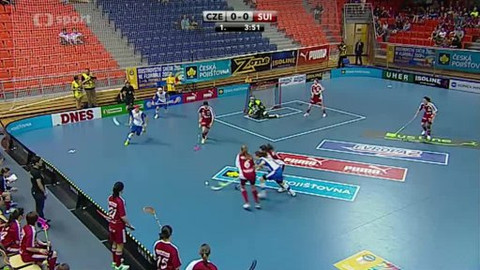 Florbal - Česko - Švýcarsko