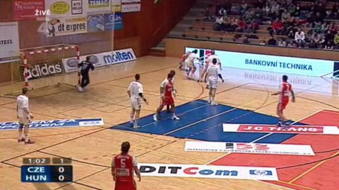 Házená - Česko - Maďarsko