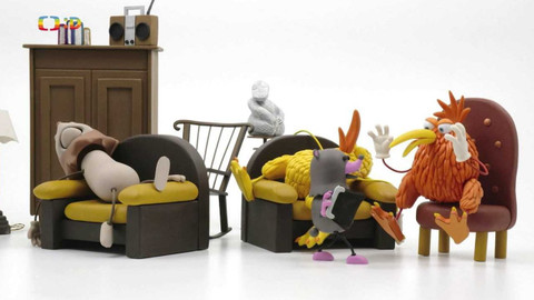 Hravá angličtina s ptáčky kiwi - Nábytek