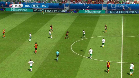 EURO 2016 - Belgie - Irsko