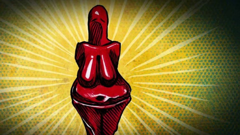 Sám v muzeu - Věstonická venuše