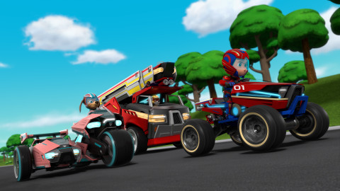 Tlapková patrola - Mocné tlapky versus ledová koule / Mocné tlapky versus mocná Číča