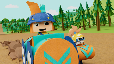 Papírové město - 22/52 Velké závody