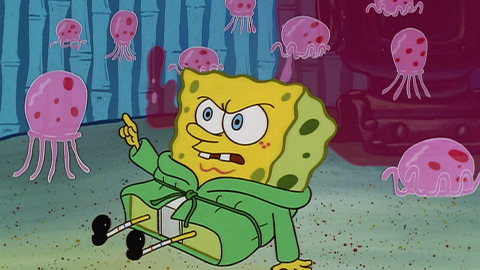 SpongeBob v kalhotách - Hlídka / Večírek s medůzami