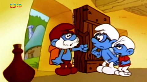 Šmoulové - Šmoula není z kamene/Vševědoucí Šmoula