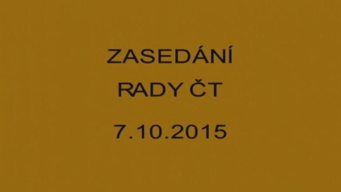 Jednání Rady České televize - 18. jednání Rady ČT v roce 2015