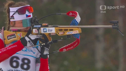 MS v biatlonu juniorů 2023 Kazachstán - Sprint žen