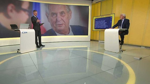 90’ ČT24 - Zdravotní stav prezidenta Miloše Zemana