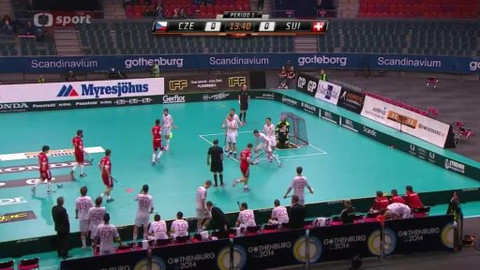 Florbal - Česko - Švýcarsko