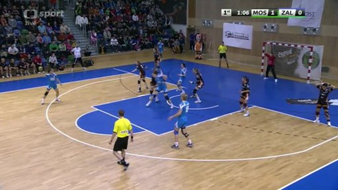 Házená - DHK Baník Most - HC Zalau