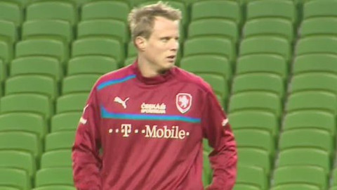 Fotbal - Irsko - Česko