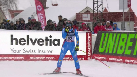 MS v alpském lyžování 2019 Švédsko - Sjezd pro kombinaci žen