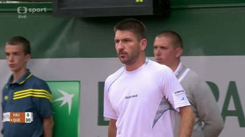 French Open 2013 - 2. kolo dvouhry mužů: Jan Hájek - Sam Querrey