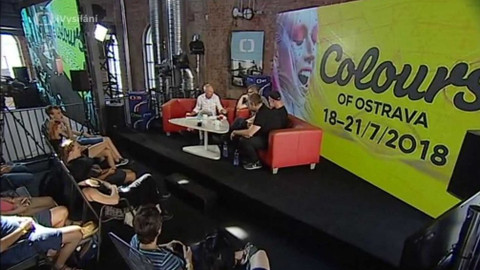 ČT na Colours of Ostrava - Kafka Band