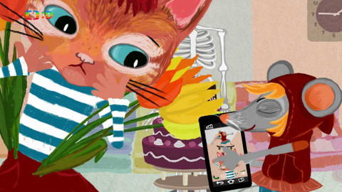 Němčina s Mitzi a Maus - 5/26 Mitzi a Maus si hrají na narozeniny