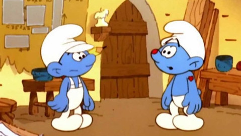 Šmoulové - Šmoulovitě červená skvrna/Trojský taťka šmoula