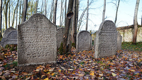 Hádanky domů života - 6/10 Ryté linky telických náhrobků