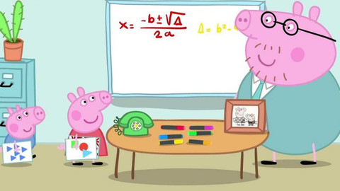 Prasátko Peppa - Tatínkova kancelář