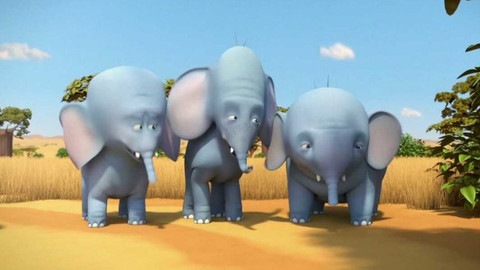 Nejmenší slon na světě - Zkouška z troubení