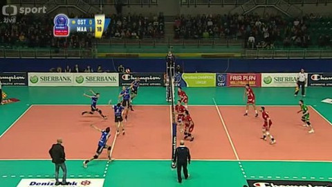 Liga mistrů ve volejbalu - VK Ostrava - Noliko Maaseik