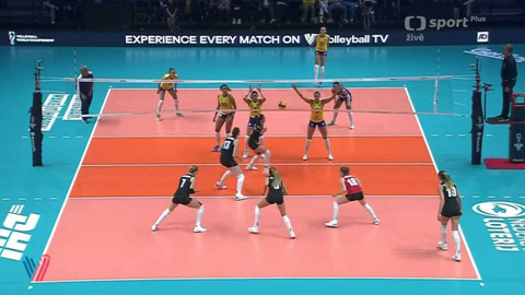 MS ve volejbalu žen 2022 Nizozemsko, Polsko - Brazílie - Belgie