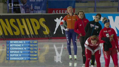 MS v rychlobruslení 2017 Jižní Korea - Závod žen na 1000 m