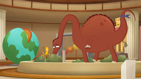 Archibaldovy velké plány - S dinosaurem žádným problém / Velký zlý brouk