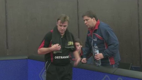 Stolní tenis - SK Kotlářka Praha - TJ Ostrava KST